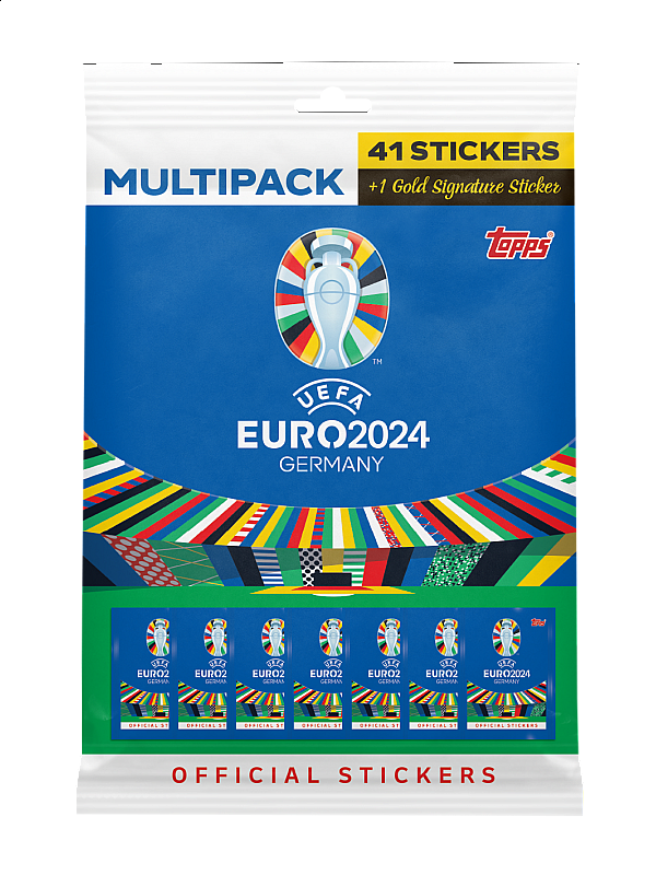 UEFA Euro 2024 Stickers Multipack
